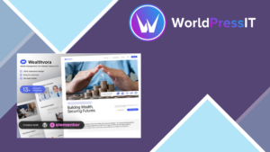 Wealthora – Wealth Management Firm Elementor Template Kit