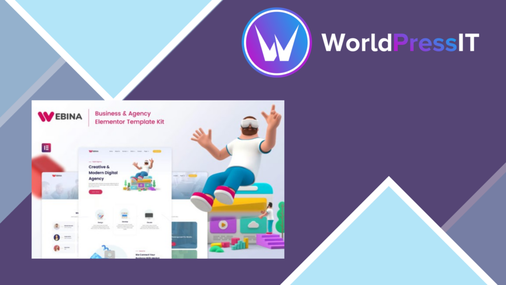 Webina – Business Agency and Startup Elementor Template Kit