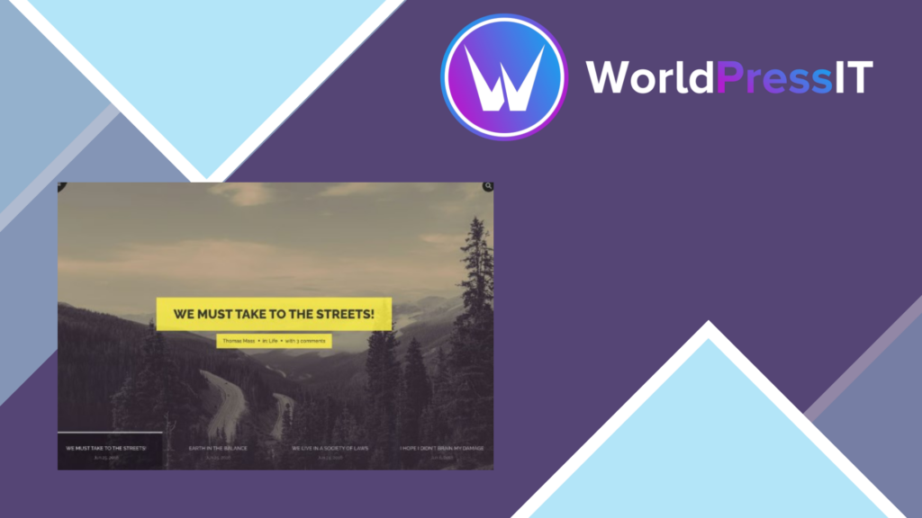 Wheats – WordPress Easy Blogging Theme