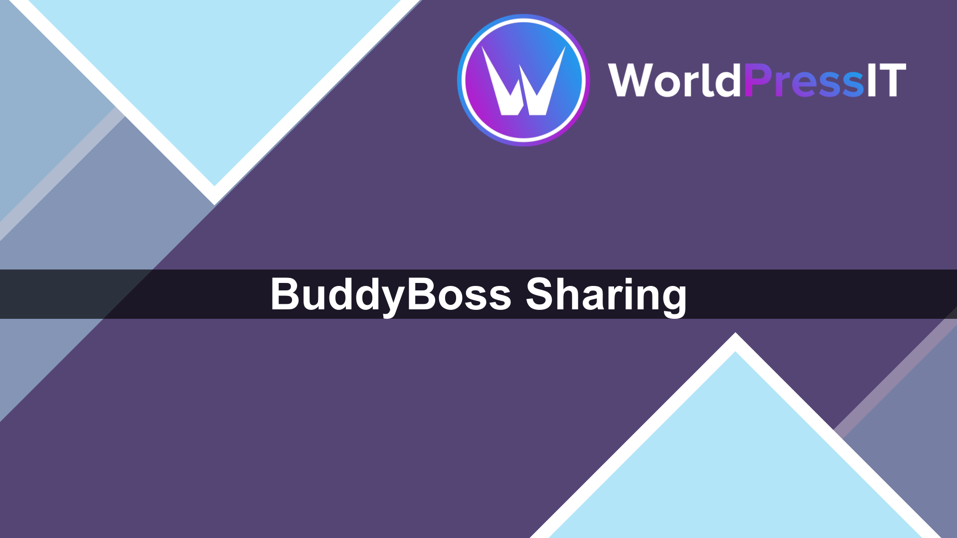 BuddyBoss Sharing - WorldPress IT