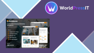 Builderan – Construction Company Elementor Template kit