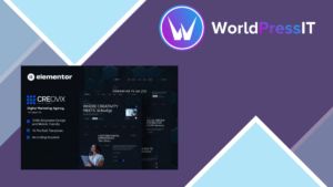 Creovix – Digital Marketing Agency Elementor Template Kit