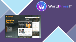 DaynDry – Laundry Service Elementor Template Kit