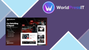 Detailounge – Car Detailing and Repair Service Elementor Template Kit