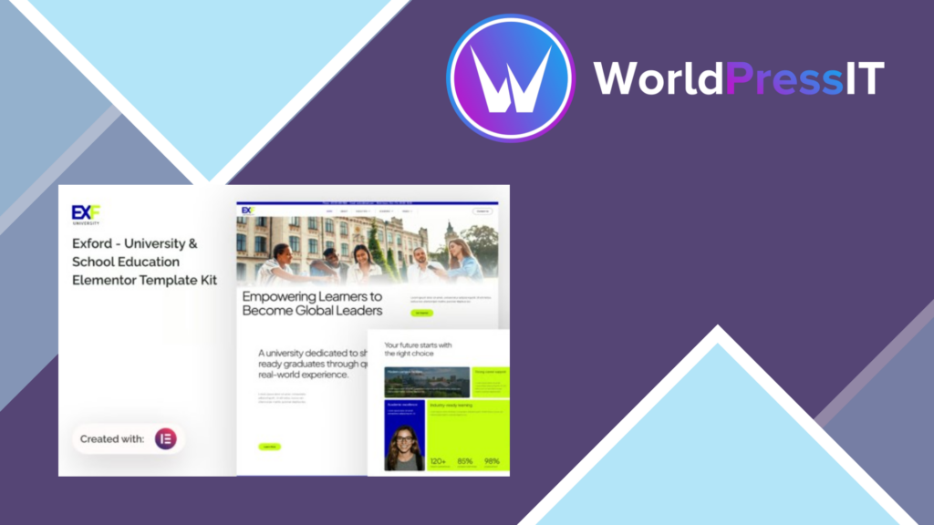 Exford – University and School Education Elementor Template Kit