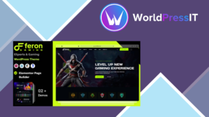 Feron - eSports and Gaming WordPress Theme