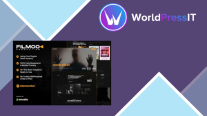 Filmoo – Film, Movie and Video Production Elementor Template Kit