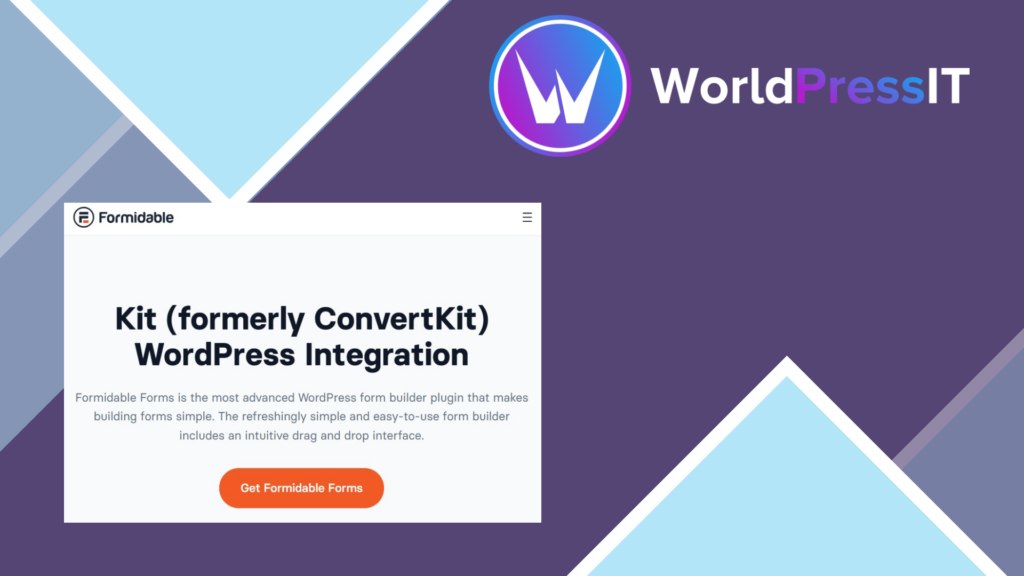 Formidable ConvertKit