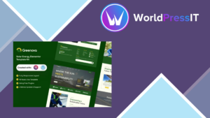 Greenova – Solar and Green Renewable Energy Elementor Template Kit