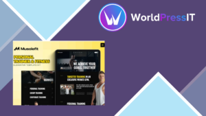 Musclefit – Personal Trainer and Fitness Elementor Template Kit