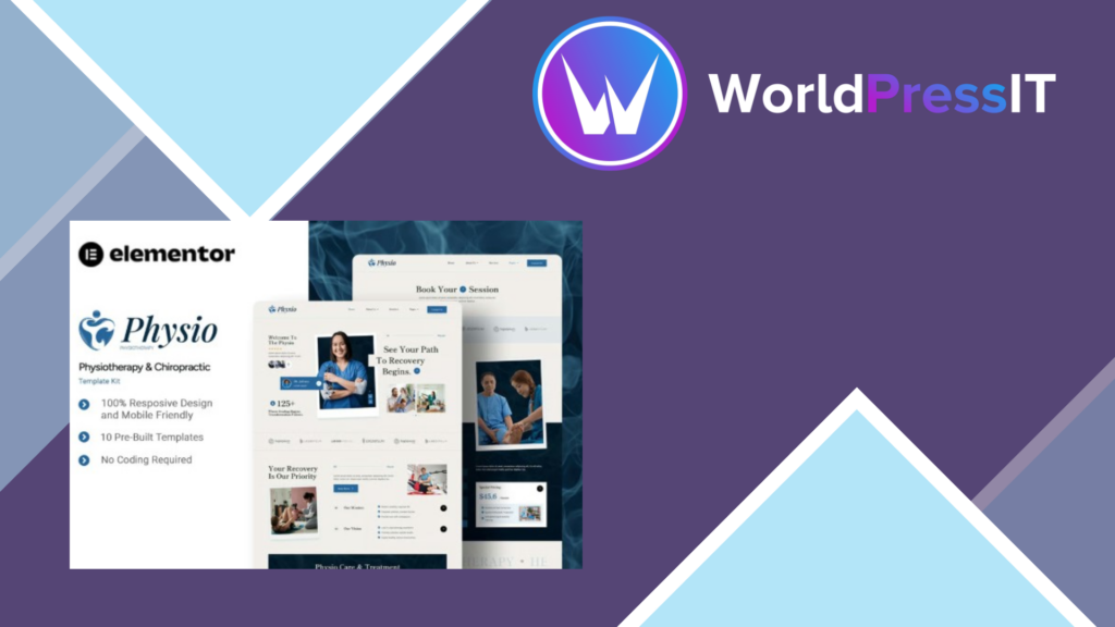 Physio – Physiotherapy and Chiropractic Elementor Template Kit