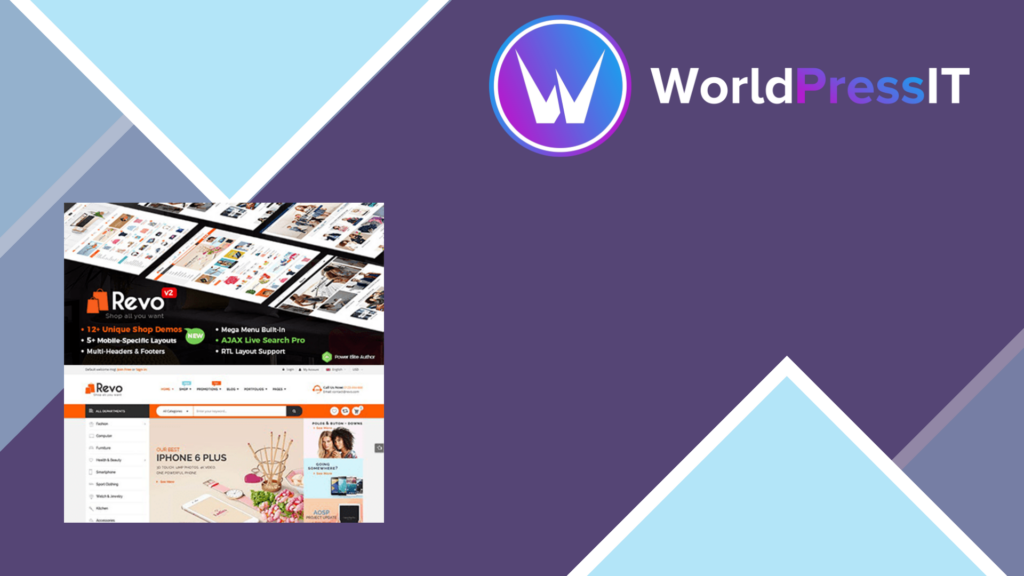 Revo - Multipurpose WooCommerce WordPress Theme v4.1.0