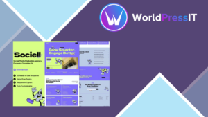 Sociell – Social Media Marketing Agency Elementor Template Kit