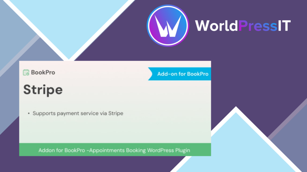 Stripe Payment Add-on for BookPro