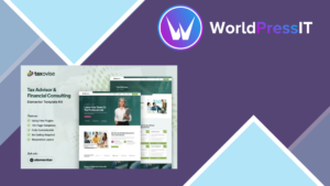 Taxovise – Tax Advisor and Financial Consulting Elementor Template Kit