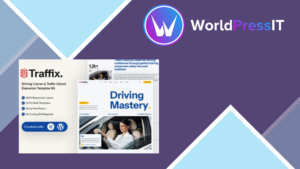 Traffix – Driving Course and Traffic School Elementor Template Kit