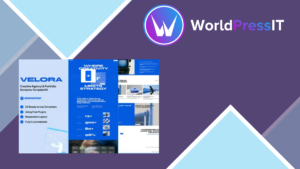 Velora – Creative Agency and Portfolio Elementor Template Kit