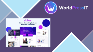 Zibber – Consulting Business WordPress Theme + RTL