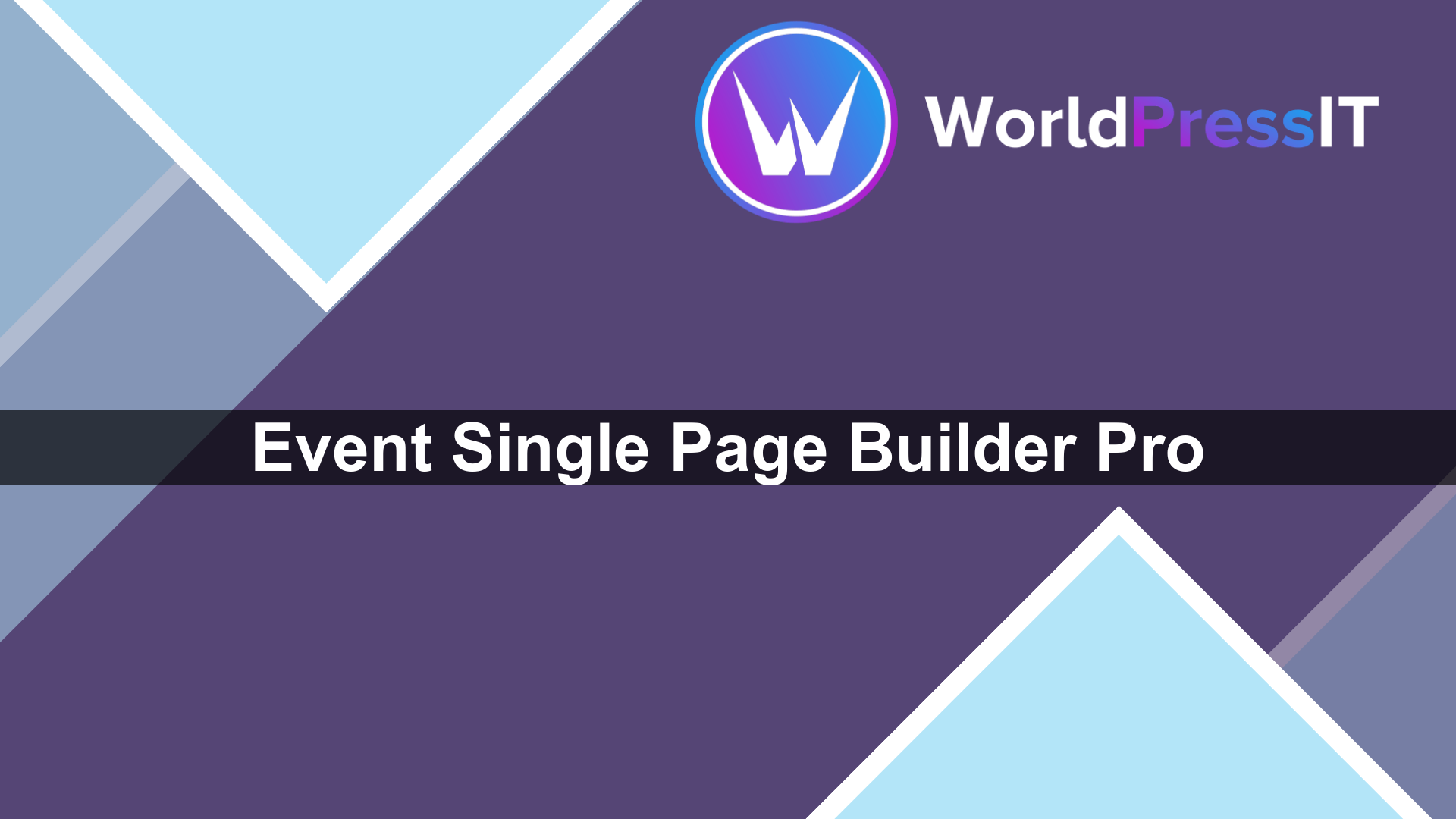 Event Single Page Builder Pro - WorldPress IT