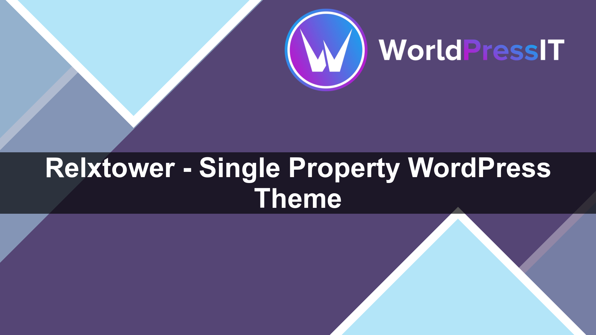 Relxtower – Single Property WordPress Theme - WorldPress IT