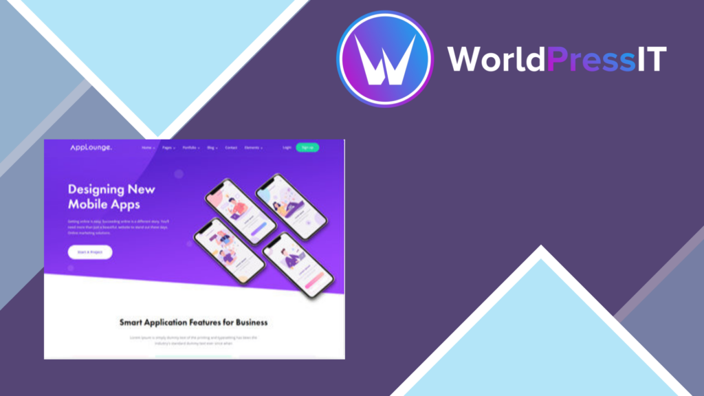 AppLounge - Multipurpose SaaS WordPress Theme