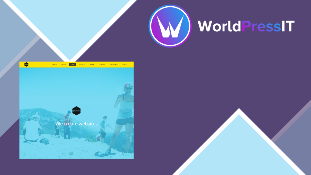 Heylone - One Page Parallax WordPress Theme