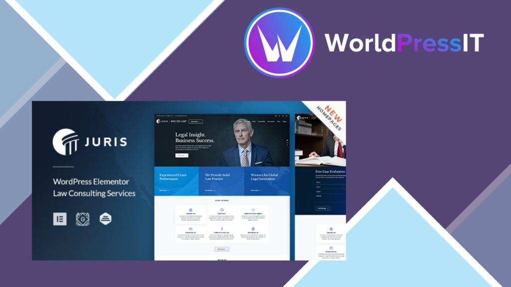 Juris - Law, Lawyer and Attorney WordPress Theme