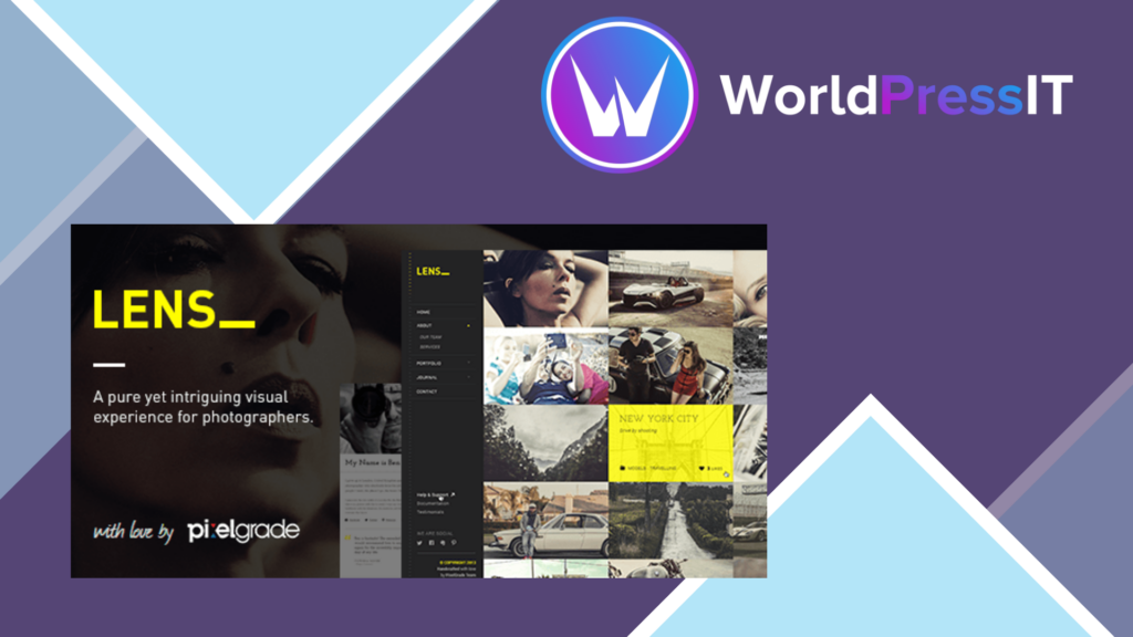 LENS - An Enjoyable Photography WordPress Theme