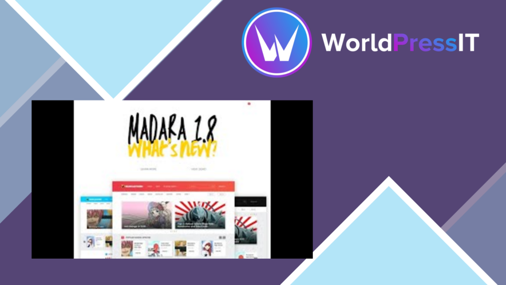 Madara - WordPress Theme for Manga By MangaBooth