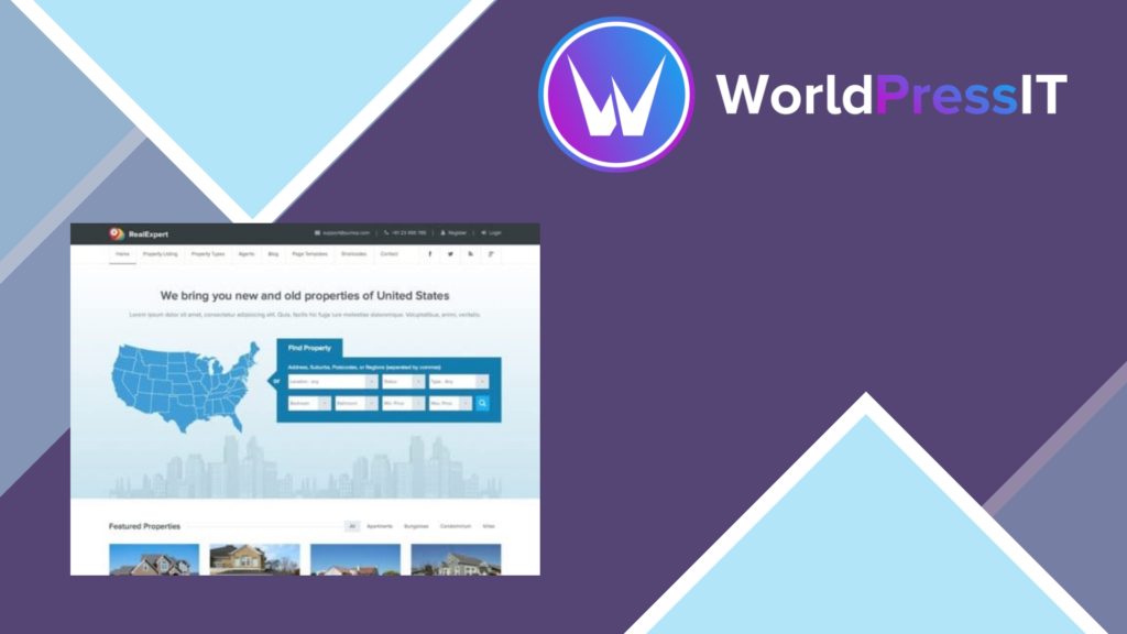 Real Expert - Responsive Real Estate and Property Listing WP Theme