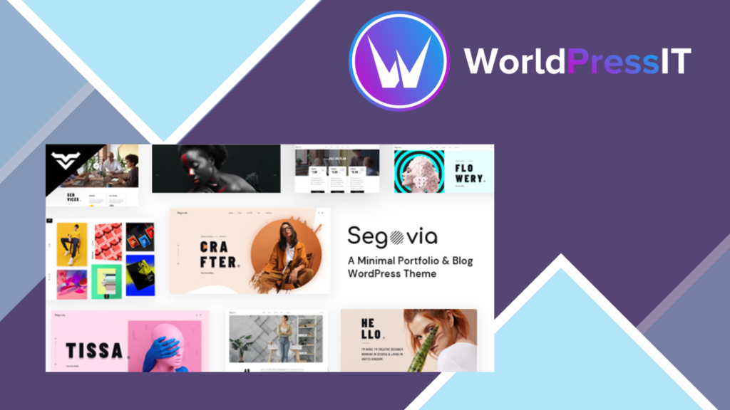 Segovia - A Minimal Portfolio And Blog WordPress Theme