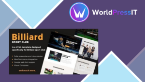 Billiard – Creative Sporting WordPress Theme