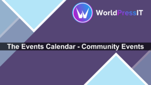 The Events Calendar – Community Events - WorldPress IT