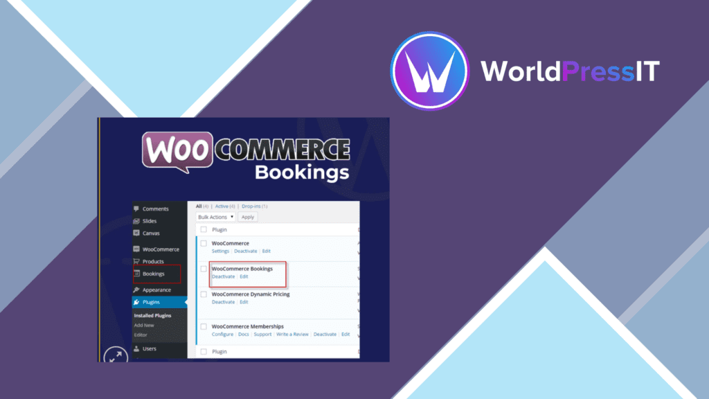WooCommerce Bookings