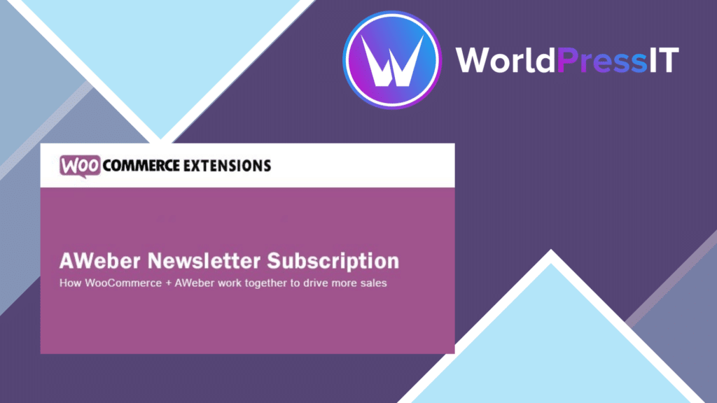 AWeber Newsletter Subscription