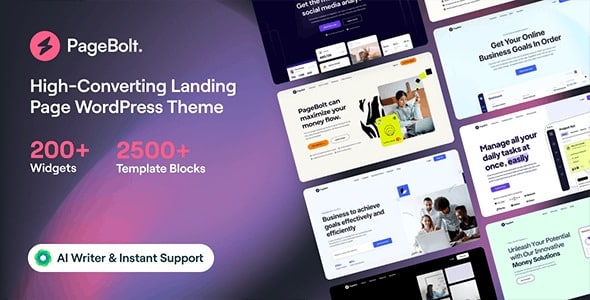 PageBolt-Landing-Page-WordPress-Theme-Nulled