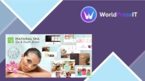 Natural Spa - Massage Booking WordPress Theme - WorldPressIT