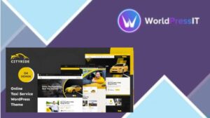 Cityride - Online Taxi Service WordPress Theme - WorldPressIT