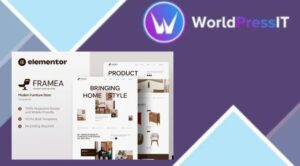 Framea – Modern Furniture Store Elementor Template Kit - WorldPressIT