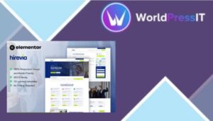 Hirevia – Human Resource and Recruitment Elementor Template Kit - WorldPressIT