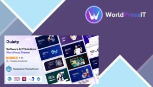 Quiety - Software and IT Solutions WordPress Theme - WorldPressIT