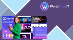 Reboot - Electronics Store and Device Repair WordPress Theme - WorldPressIT