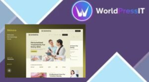 Skinora – Skincare Dermatology Clinic Website Elementor Template Kits - WorldPressIT