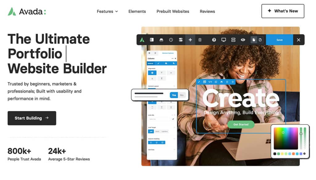 create-portfolio-avada-theme
